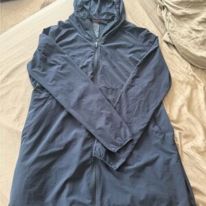Merrill Women’s Lightweight Windbreaker Size S ($160) - Dark Navy/Washed Black